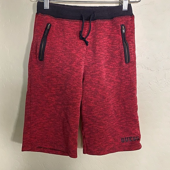 Guess Boys Red and Black Shorts with Modern Design Size 14 - Picture 1 of 9